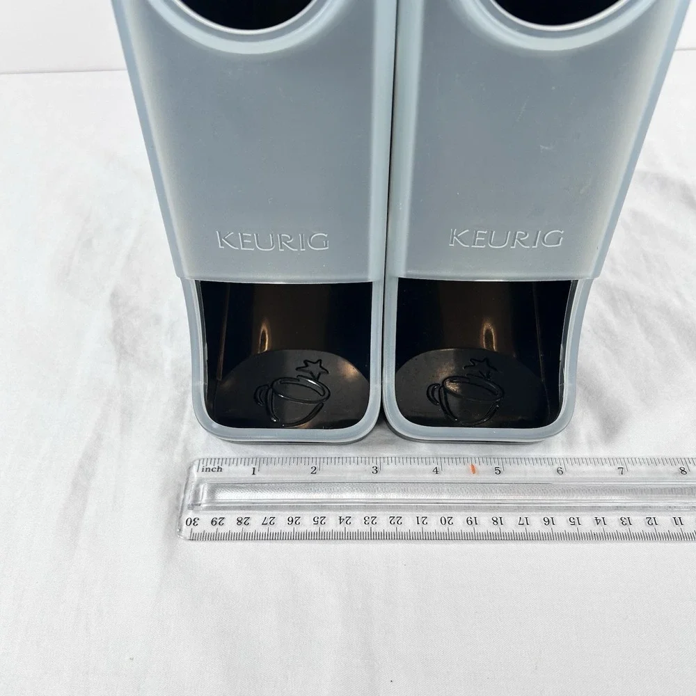 Keurig K Cup Pod Holder Slim Caddy Vertical Coffee Storage Dispenser - Lot of 2